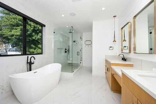Creating a Primary Bathroom That Functions for Two